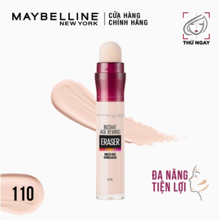 Bút cushion che khuyết điểm giảm quầng thâm Maybelline Instant Age Rewind 6ml - Mỹ Chính Hãng