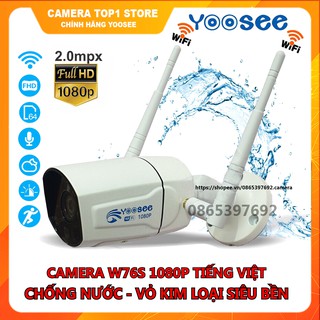 Camera ip yoosee ngoài trời w76s fhd 1080p tiếng việt