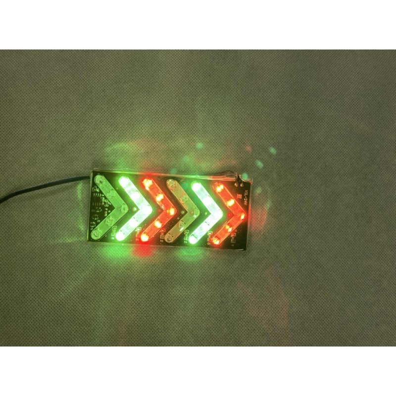 Led trang trí mũi tên 7 mầu