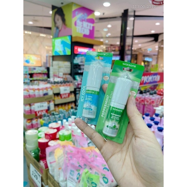 Xịt thơm miệng chống hôi miệng watson Thái lan