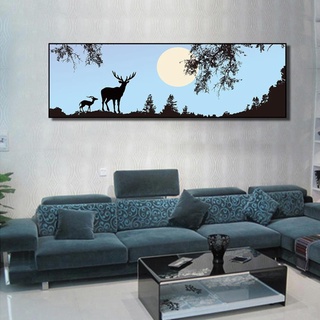 Tranh canvas khổ lớn - tranh nghệ thuật treo tường Thế Giới Tranh Đẹp - Q31C-60x180cm
