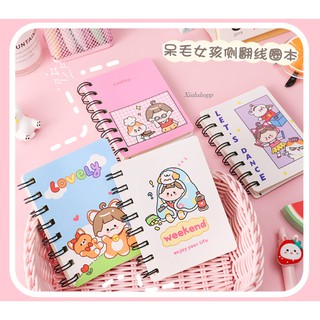 Sổ A7 Cô Gái Dễ Thương