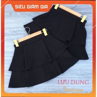 🌙 Chân váy xòe 2 tầng kèm quần trong (Ảnh thật)