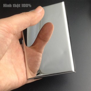 Ví đựng thẻ ATM inox 6 ngăn dày cao cấp