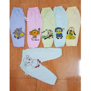 Quần dài mông thú cotton loại 1 cho bé trai bé gái, quần dài hè thu cho bé sơ sinh