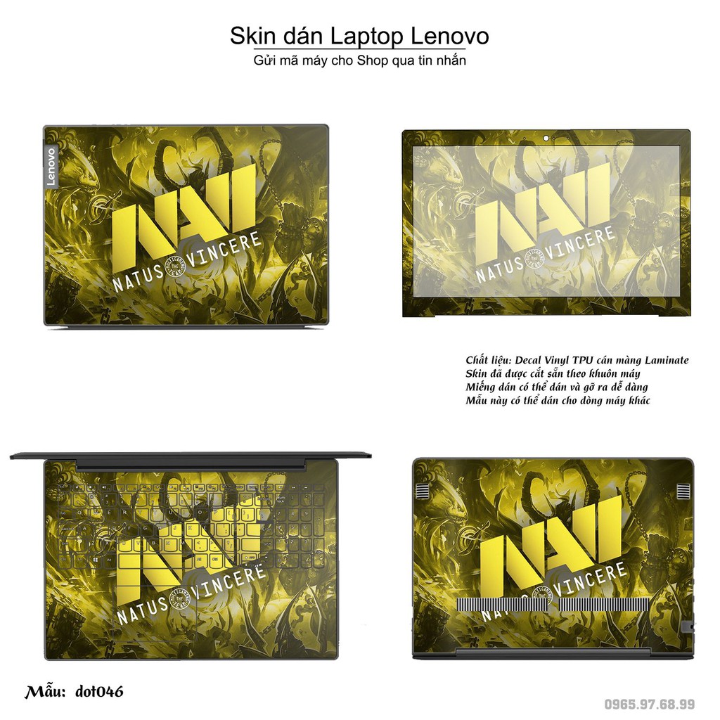 Skin dán Laptop Lenovo in hình Dota 2 _nhiều mẫu 8 (inbox mã máy cho Shop)