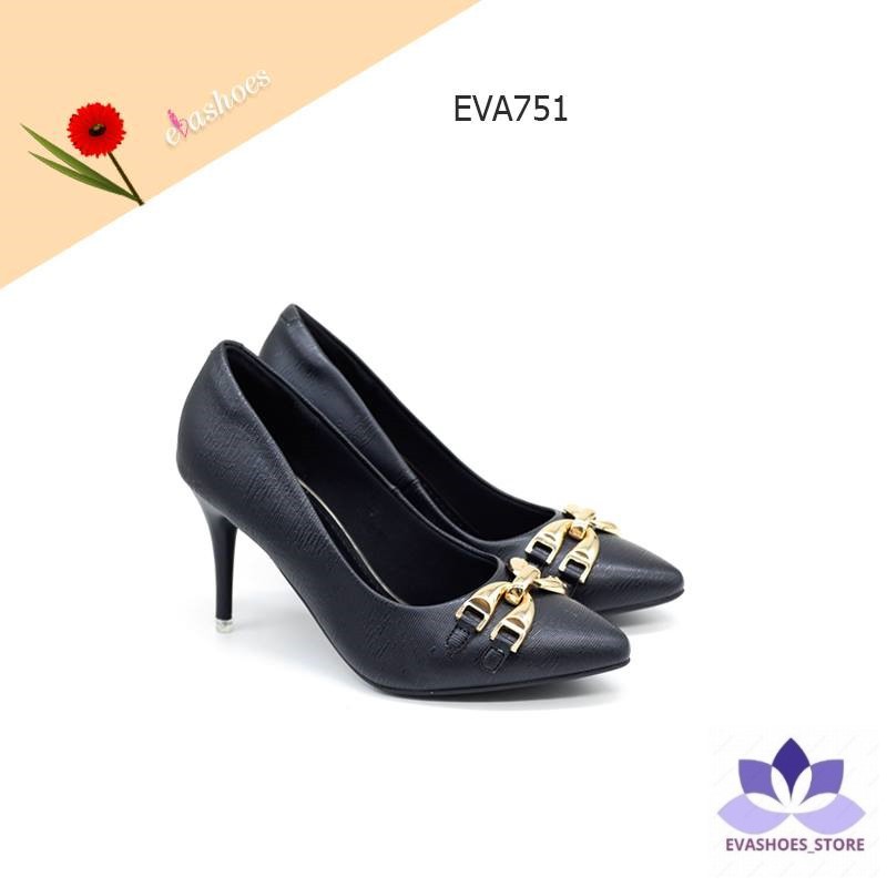 Giày gót nhỏ cao sang chảnh, đẹp chính hãng Evashoes Eva751