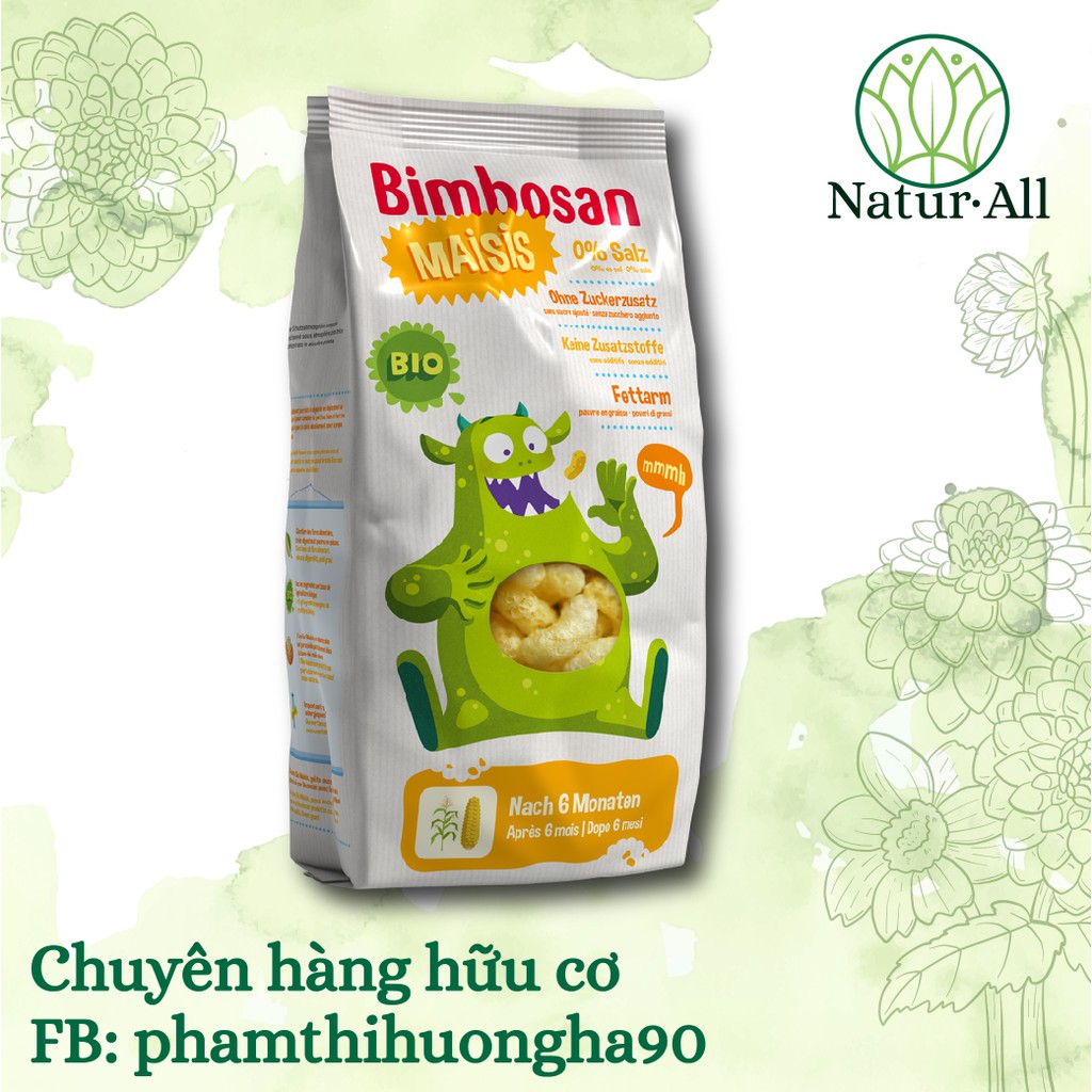 Bánh ăn dặm Maisis - Túi 50g
