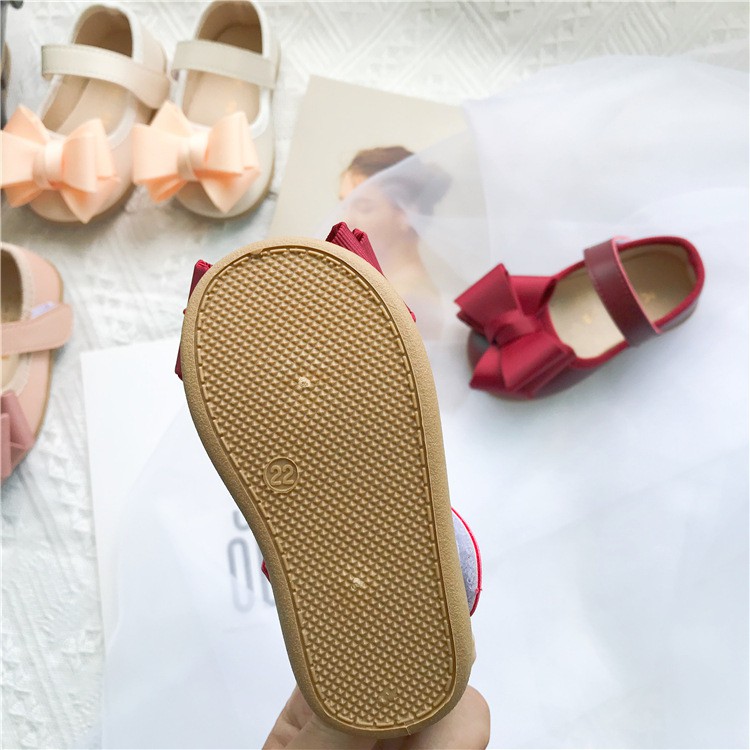 Giày Búp Bê Phối Nơ Xinh Xắn Dành Cho Bé Gái