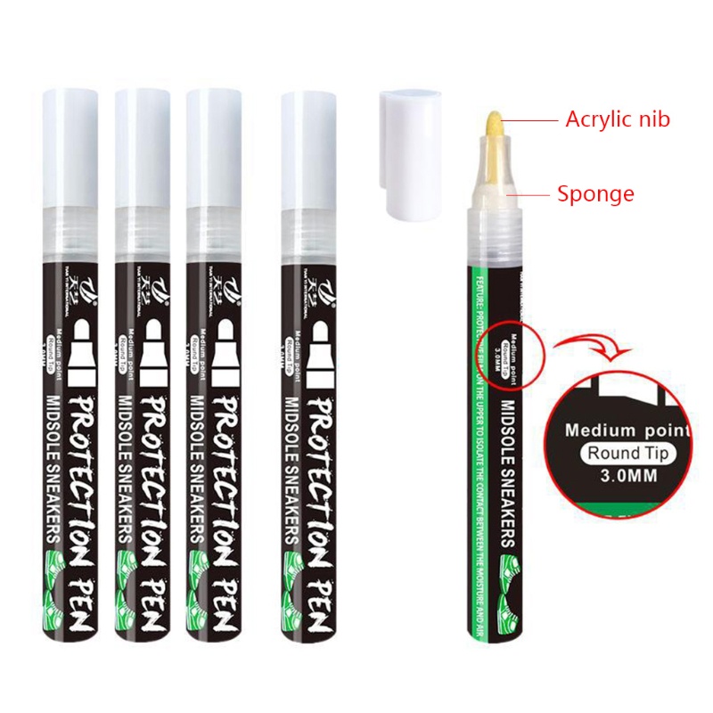 Set 2 Bút Xóa Oxy Hóa Và Làm Trắng Giày Thể Thao Tiện Dụng