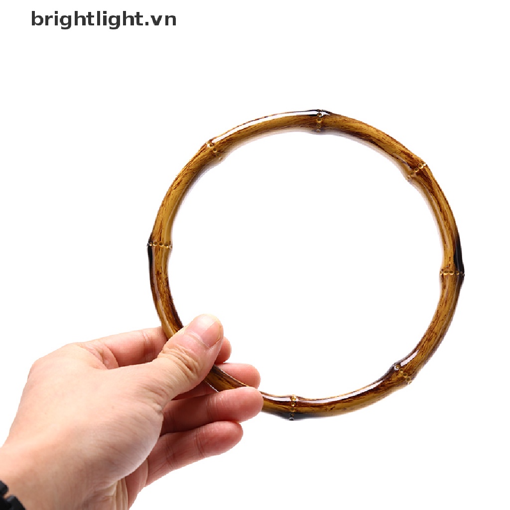 Tay Cầm Bằng Tre Hình Tròn Chuyên Dụng Cho Tự Làm Túi Xách