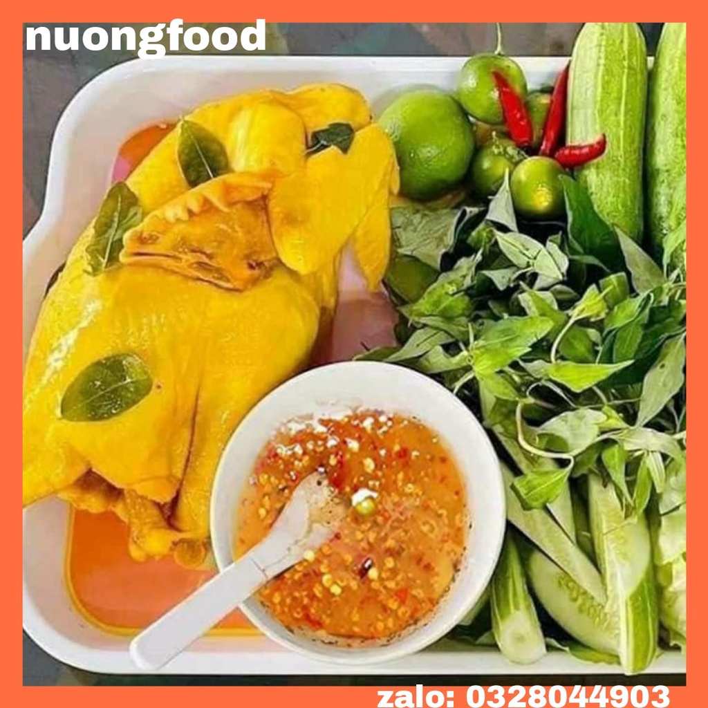 [HCM HOẢ TỐC ] GÀ NGUYÊN CON ủ muối hoa tiêu SIÊU CON - nuongfood