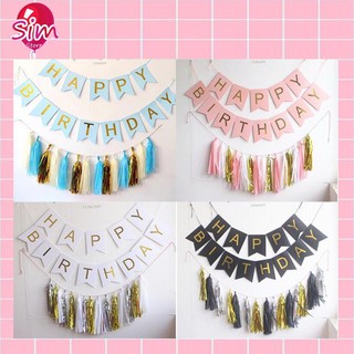 Dây Cờ Trang Trí Happy Birthday