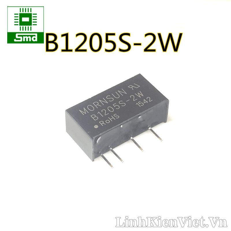 Module nguồn cách ly B1205S-2W DC-DC (12V-5V)