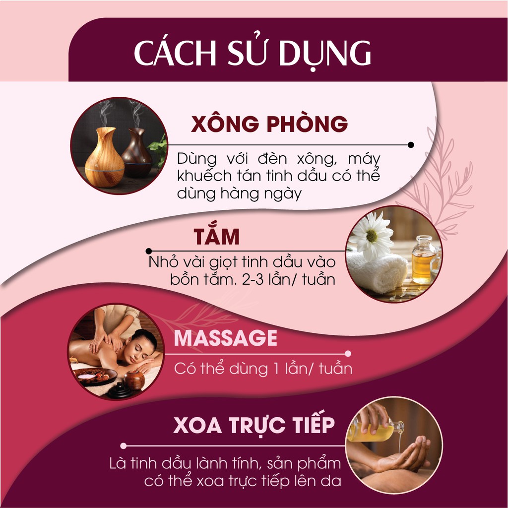 [MUA 1 TẶNG 1] Tinh dầu hoa ngũ sắc 24Care chiết xuất nguyên chất - ngủ ngon 10ml