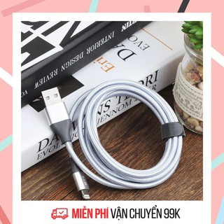 Cáp sạc dây dù siêu bền dài 120cm hỗ trợ sạc nhanh Hchính hãng