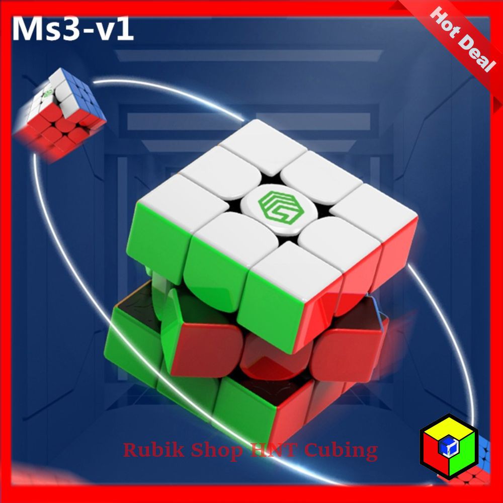 Rubik 3x3x3 Cao Cấp MSCUBE Ms3-v1 (2 phiên bản nam châm)