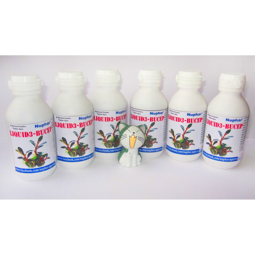 NUPHAR LIQUID 3 - BUCEP - Phân nước cho hồ thủy sinh