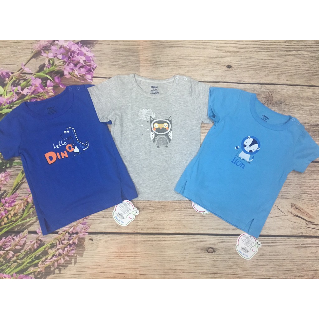 Áo cộc Dokma xẻ 2 bên bé trai
