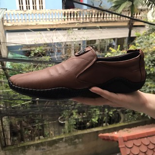 Giày Da Nam M01B Da Thật Có Bảo Hành