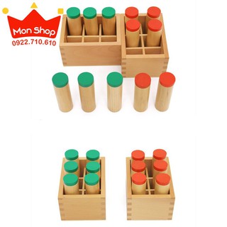 Giáo cụ Montessori - Ống âm thanh