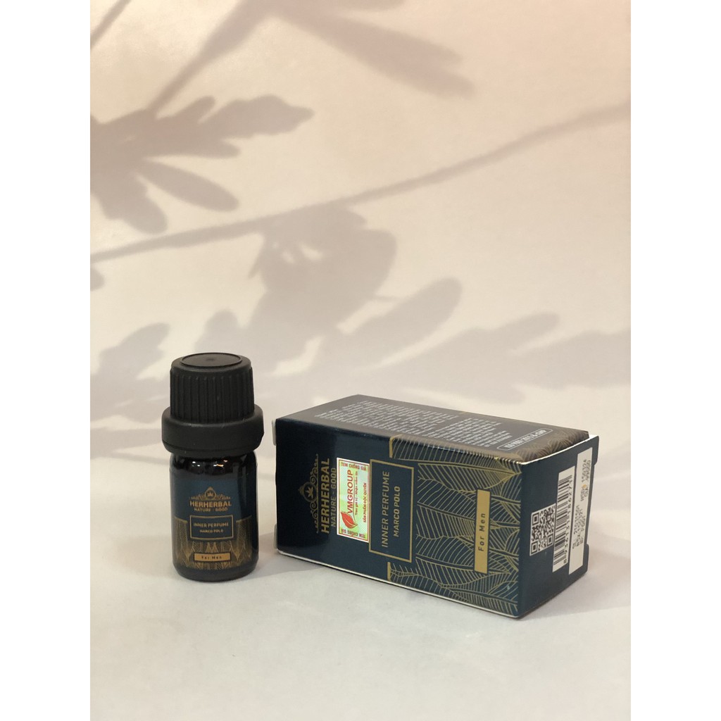 Nước hoa vùng kín nam giới Herherbal 5ml Inner Perfume Polo lưu hương lâu nam tính nhỏ gọn tiện lợi