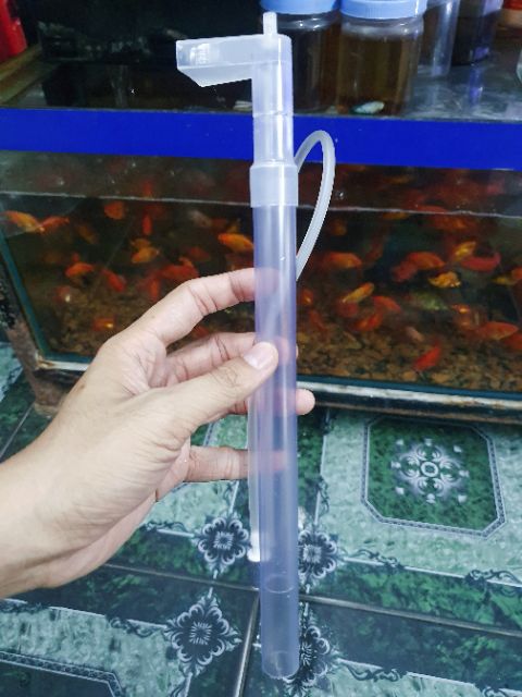 ỐNG GẮN VĨ LỌC ĐÁY HỒ CÁ CAO 30CM