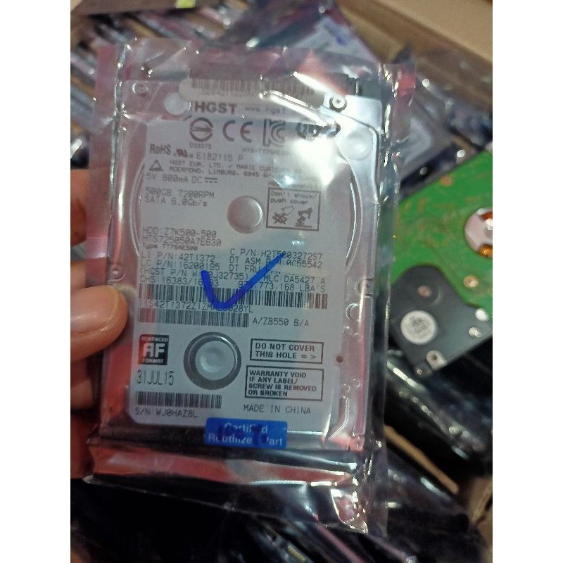 Ổ Cứng Trong Suốt Hiệu Hitachi Slim 500gb | BigBuy360 - bigbuy360.vn