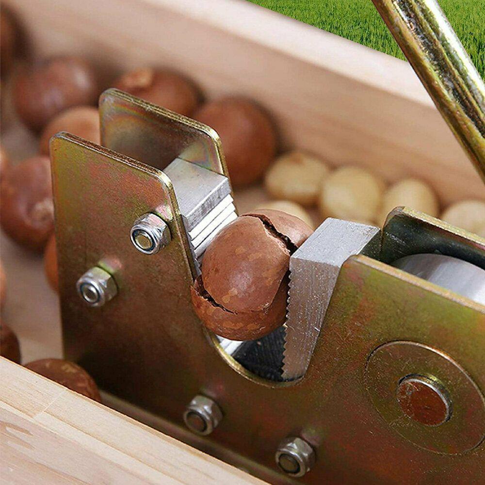 Dụng Cụ Mở Vỏ Hạt Bằng Gỗ Với Tay Cầm Dài Tiện Dụng|Dụng Cụ Mở Nắp Chai Đa Năng Tiện Lợi