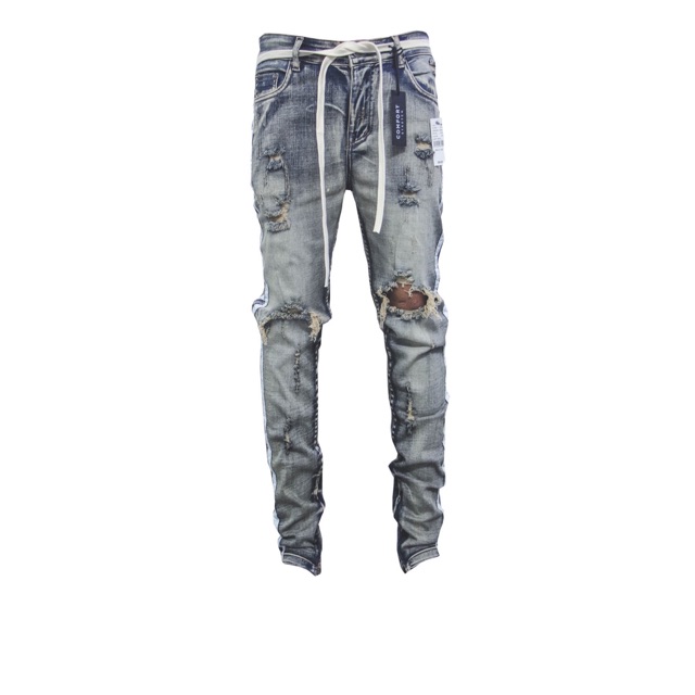 [ SALE SẬP SÀN ] M5 stretch dirty track denim