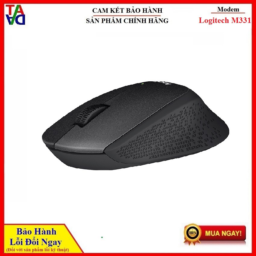 [Mã 253ELSALE hoàn 7% đơn 300K] Chuột không dây Logitech M331/M325 Hàng chính hãng - Bảo hành 12 tháng 1 đổi 1