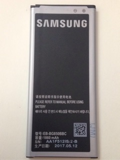 Pin samsung galaxy alpha G850.