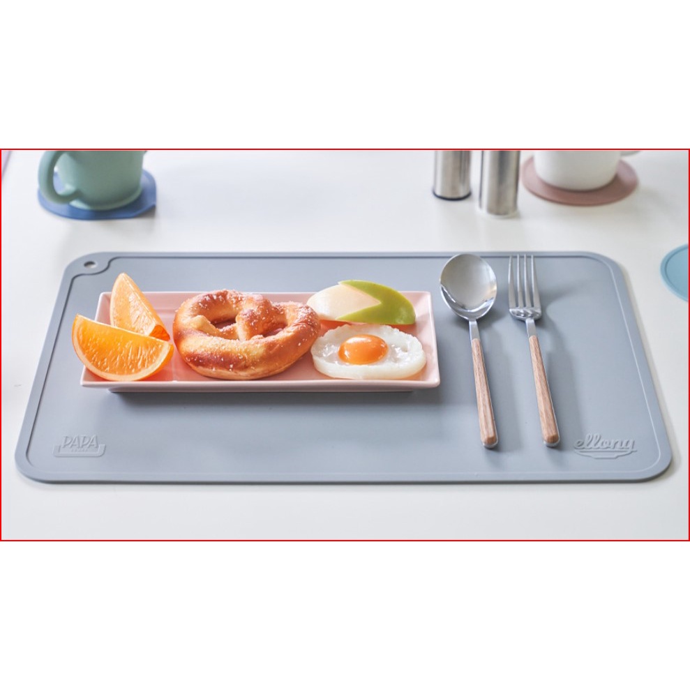 Thảm lót bán ăn chống trượt Ellony cho bé nhập khẩu Hàn Quốc