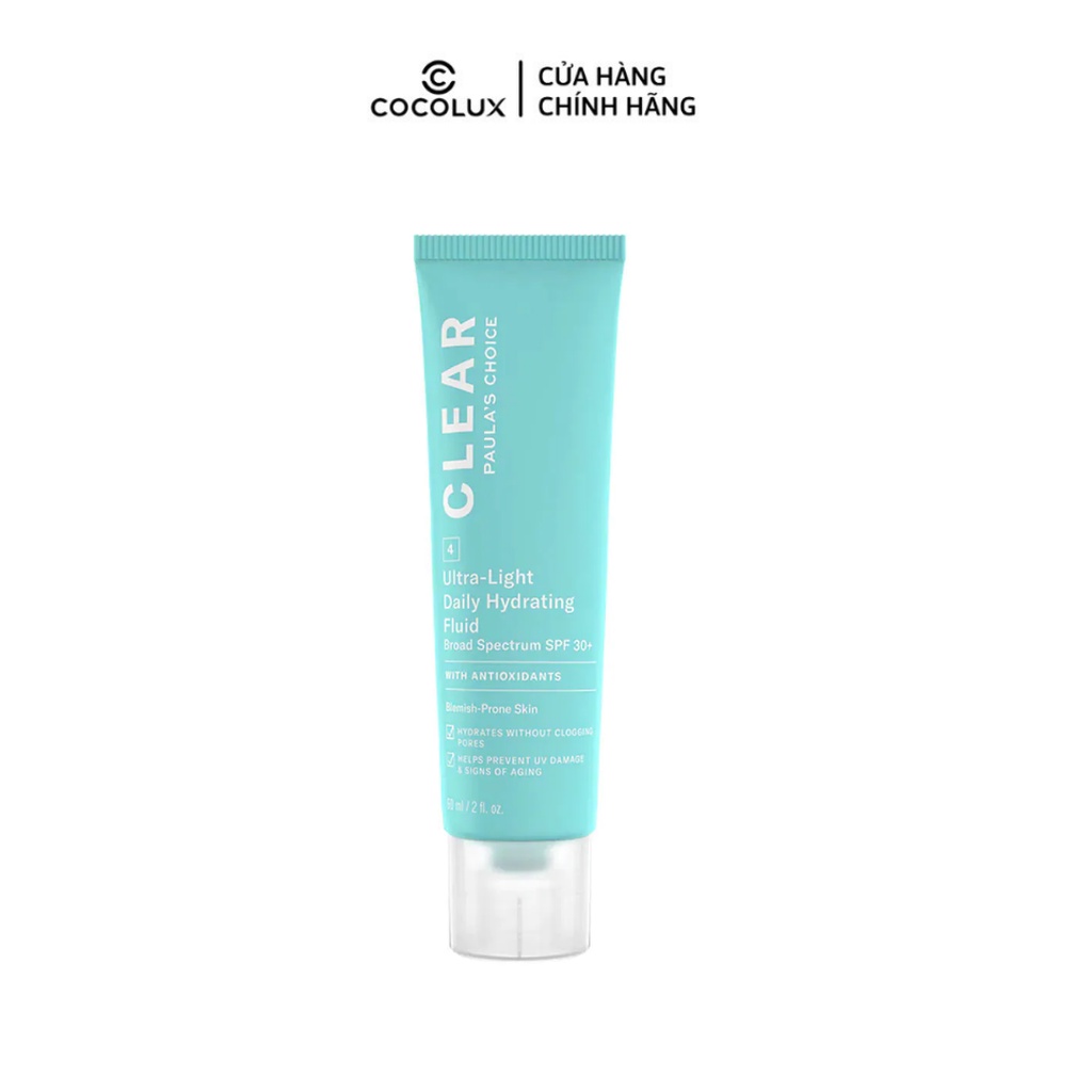 Kem Dưỡng Chống Nắng Da Mụn Paula's Choice 60ml