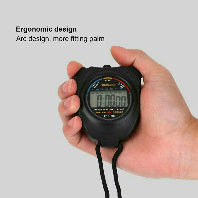 Đồng hồ bấm giờ ( tặng kèm còi thỏi )