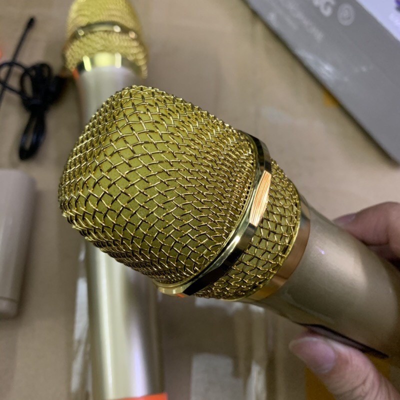 Bộ Mic Đôi Không Dây Hát Karaoke Thu âm ZANSONG S28A - Phù hợp loa kéo, âm li, sound card, mixer Hát Hay Bảo Hành 1 Năm