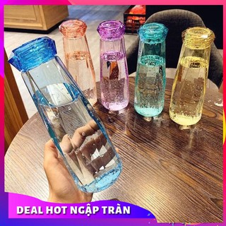 Rẻ vô địch🎁 bình đựng nước hình kim cương 500ml mẫu 2020