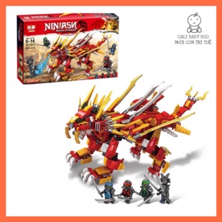 Lego Ninjago Phantom Lion | Rồng lửa | Tu viện Spinjitzu || Ninja cho trẻ em