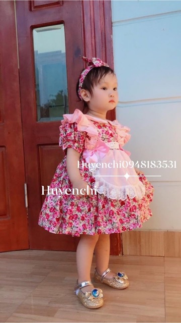 Váy tạp dề.Phong cách Vintage Tặng kèm tuban / Giá 390 giảm còn 320 k | BigBuy360 - bigbuy360.vn
