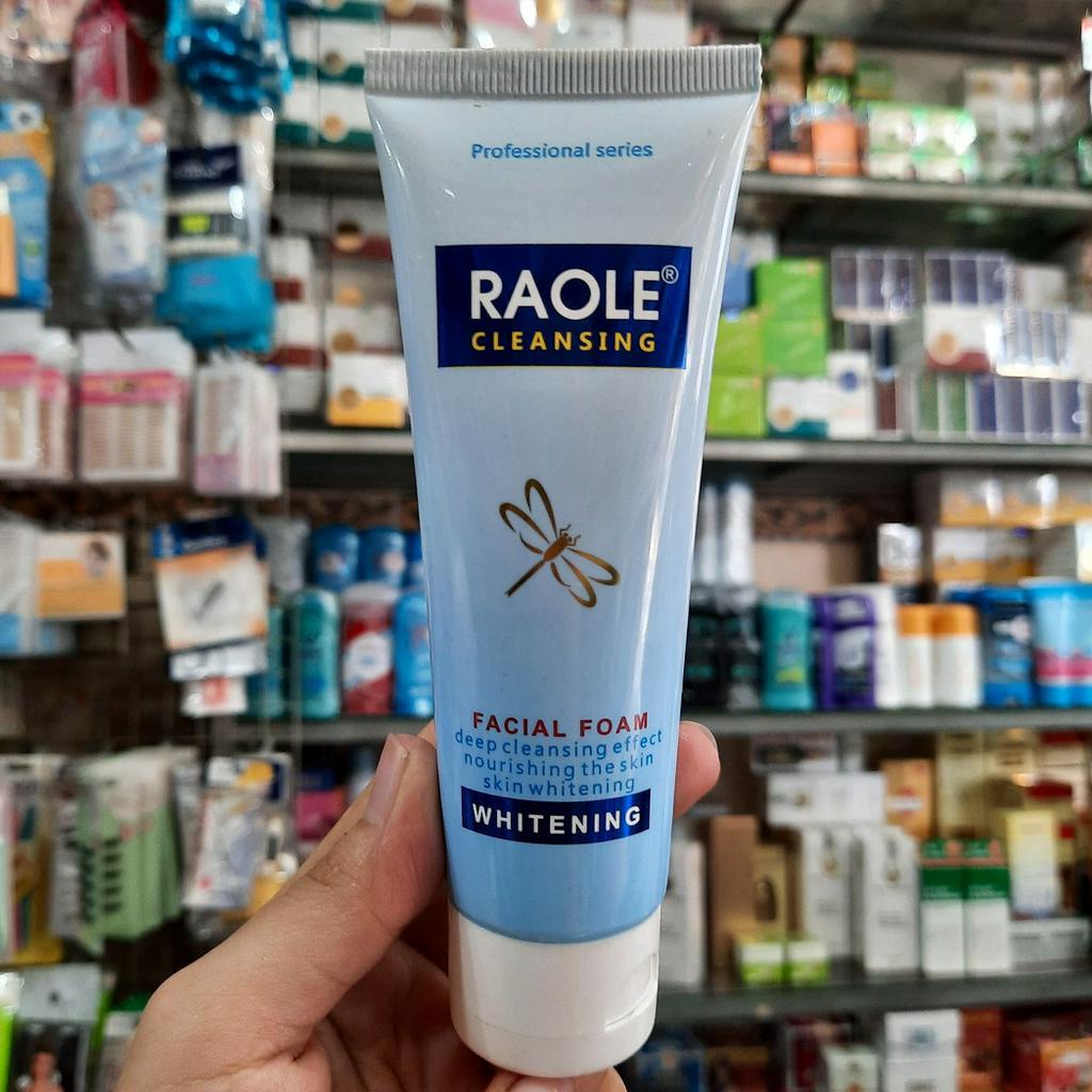 Sữa rửa mặt Raole Cleansing 60g dưỡng ẩm ngừa lão hóa da