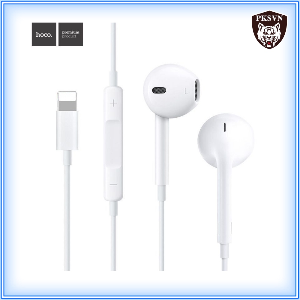 Tai Nghe HOCO L7 PLUS - Tai Nghe Nhét Tai có Mic cho 7,8,X,XS,11,11PRO… Bảo Hành 12T