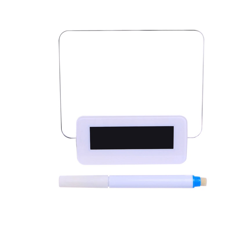 Đồng Hồ Báo Thức Điện Tử Có Đèn LED Huỳnh Quang Mới