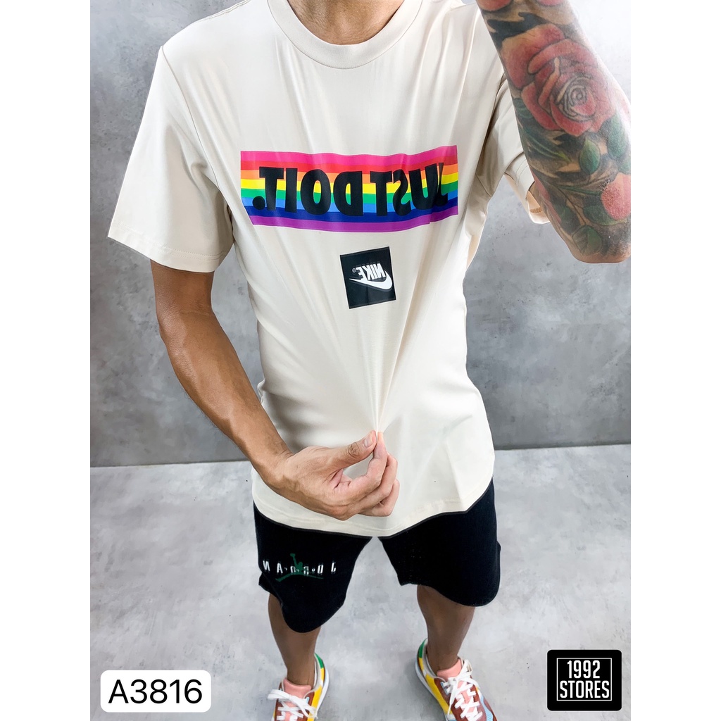 Áo Thun Thể Thao Nlke Just Do It  - Chất  100% cotton cao cấp - Ko xù sổ lông