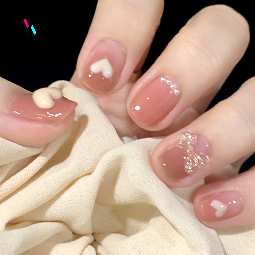 Set 20 nơ đính móng tay đủ màu