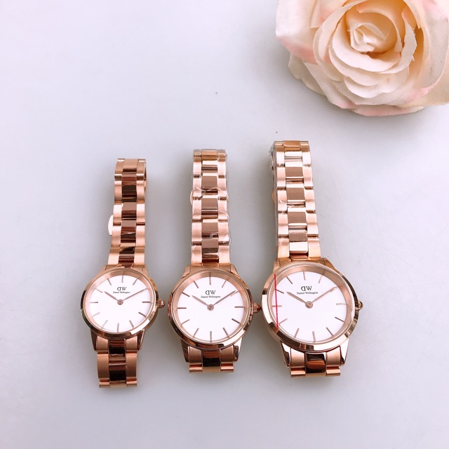 Đồng hồ nữ Daniel Wellington Iconic Link Rose Gold - DW Chính Hãng