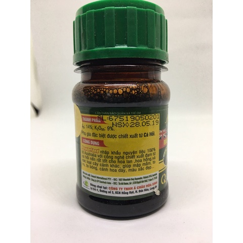 ( HOT ) Phân bón chiết xuất từ cá hồi PowerFeed mầm mập, to hoa, bật chồi 100ml