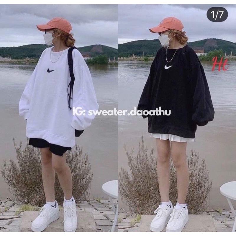 [ Mã 12FASHIONSALE1 giảm 10K đơn 50K ] Áo sweat dấu tích nhỏ ở ngực HT12 | BigBuy360 - bigbuy360.vn