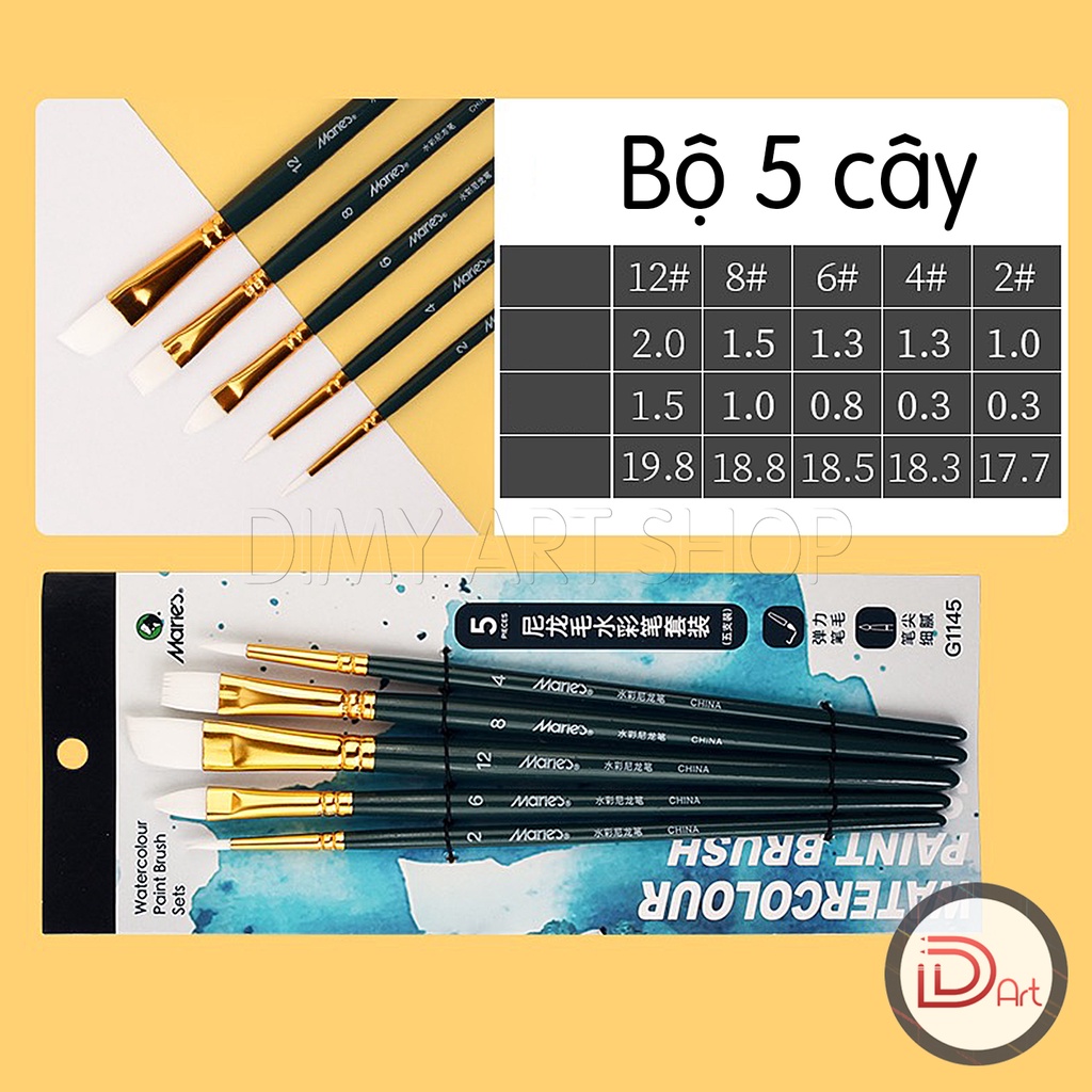 BỘ CỌ VẼ MÀU NƯỚC MARIE'S HỌC SINH