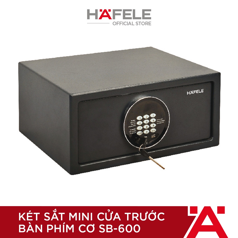 Két Sắt Mini Hafele Bàn Phím Cơ SB600 màu xám 836.29.500