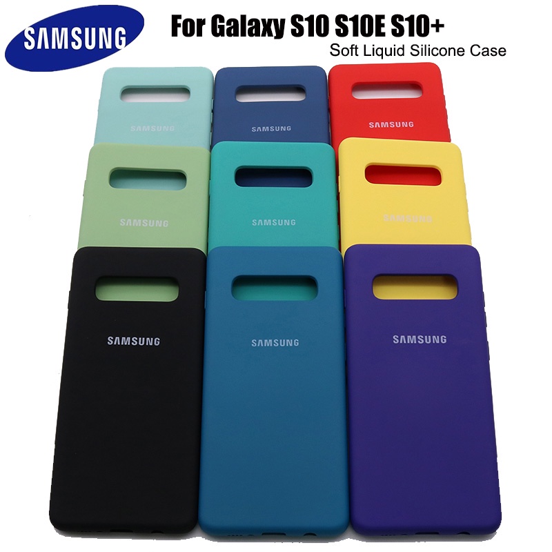 Ốp Điện Thoại Silicon Mềm Chất Lượng Cao Cho Samsung Galaxy S10 Plus/S10e S10 + S10 E S10